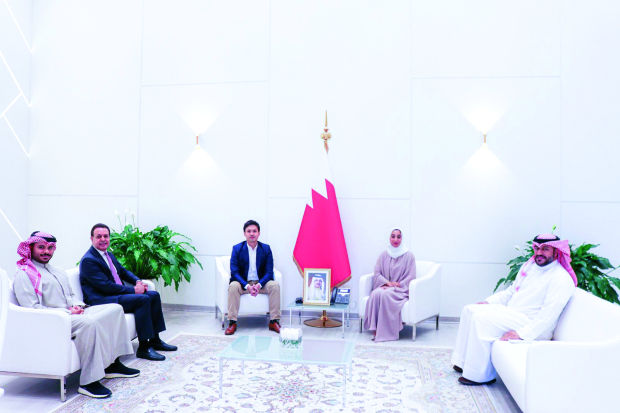 <p>Tourism Minister and Bahrain Tourism and Exhibitions Authority (BTEA) chairperson Fatima Al Sairafi, received the Singapore Gulf Bank (SGB) executive management to discuss means of strengthening strategic co-operation and exchanging expertise on promising opportunities in the Meetings, Incentives, Conferences, and Exhibitions (MICE) sector, and its key role in supporting the kingdom&rsquo;s sustainable economic growth.</p>
<div class="explain-selected-button explain-selected-circle"></div>